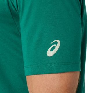UNISEX ASICS WANDER SHORT SLEEVE TEE | Unisex | Jasper Green