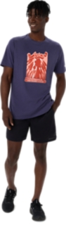 UNISEX ASICS WANDER SHORT SLEEVE TEE, Image 6 of 6