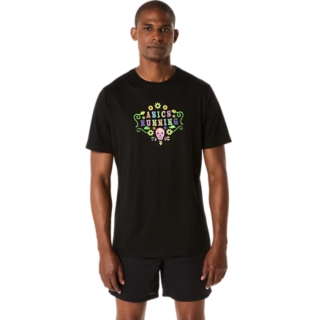 UNISEX DAY OF THE DEAD SHORT SLEEVE TEE | Unisex | Performance Black | Unisex Short Sleeve Shirts | ASICS United States