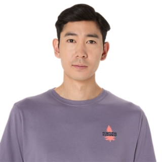 UNISEX ASICS NATURE SHORT SLEEVE TEE | Unisex | Greyish Purple | Unisex Short Sleeve Shirts | ASICS United States
