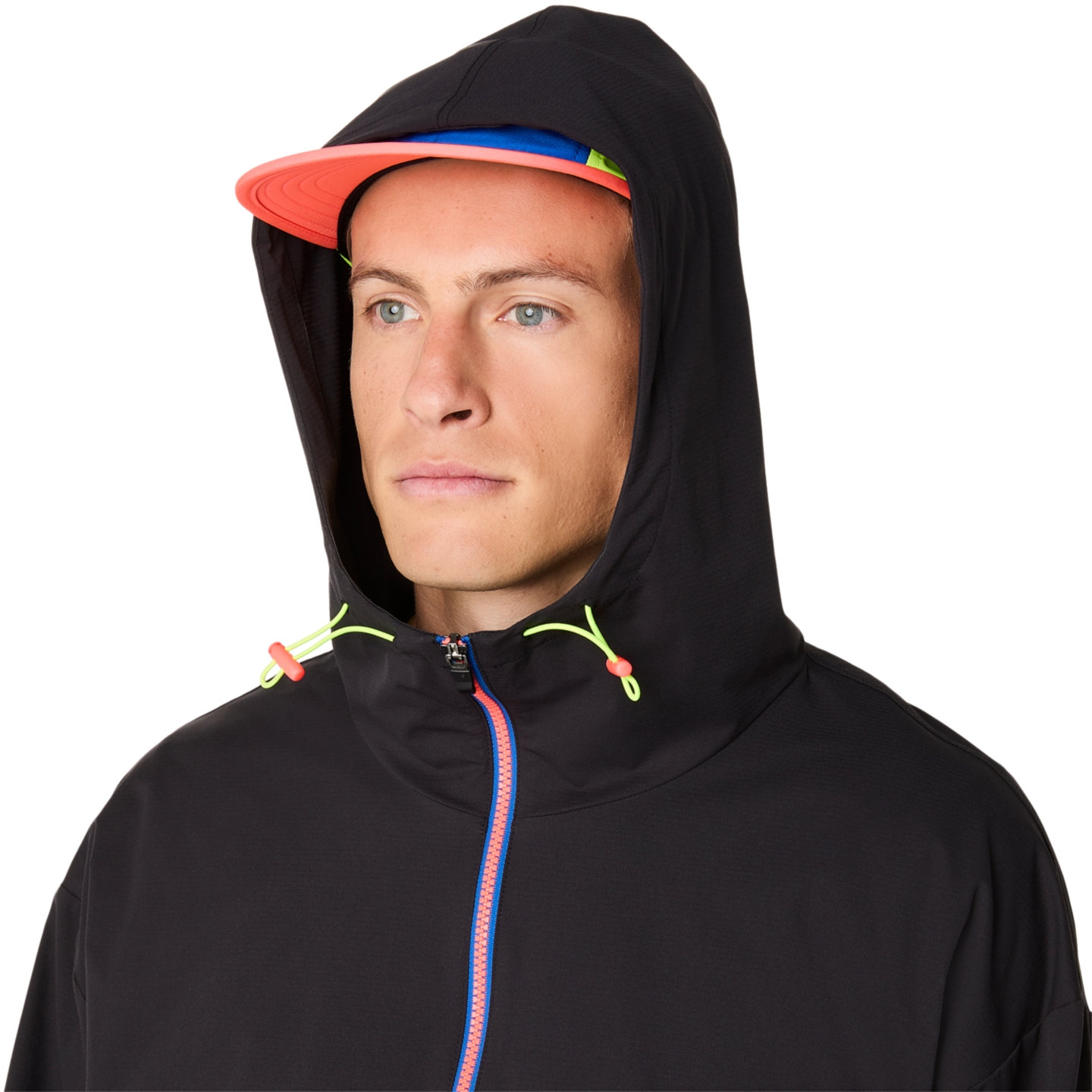 Женская куртка ASICS Track Club Relaxed Pullover, цвет: Чёрный — фото 7