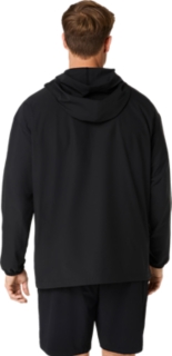 HERITAGE DOUBLE WEAVE RELAXED ANORAK, Performance Black/Cream 2