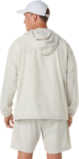 HERITAGE DOUBLE WEAVE RELAXED ANORAK, Light Dust 2