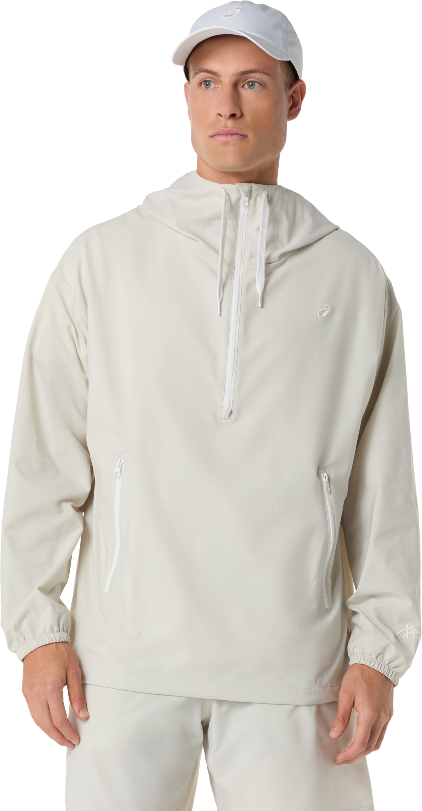 Женская куртка ASICS Heritage Double Weave Relaxed Anorak, цвет: Светлый Пыльный — фото 1