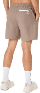 HERITAGE DOUBLE WEAVE 7IN SHORT, Taupe Grey 2