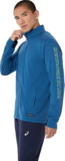 ドライストレッチニットジャケット, トワイライトブルー 3