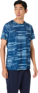 ドライサマーニットショートスリーブシャツ, トワイライトブルー 3