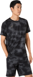 ドライグラフィックショートスリーブシャツ, パフォーマンスブラック 3