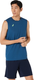 ドライノースリーブシャツ, トワイライトブルー 3