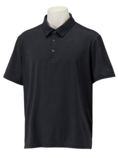 SOFT KNIT POLO‐SHIRT | PERFORMANCE BLACK | メンズ Tシャツ