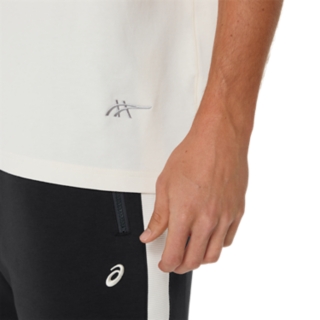ASICS TRACK CLUB HERITAGE RELAXED TEE CREAM