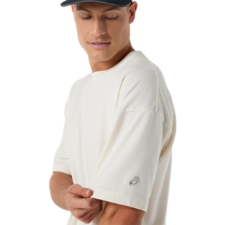 ASICS TRACK CLUB HERITAGE RELAXED TEE CREAM