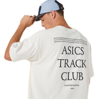 ASICS TRACK CLUB HERITAGE RELAXED TEE CREAM
