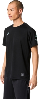 ドライロゴグラフィックTシャツ | Performance Black/Illuminate Mint