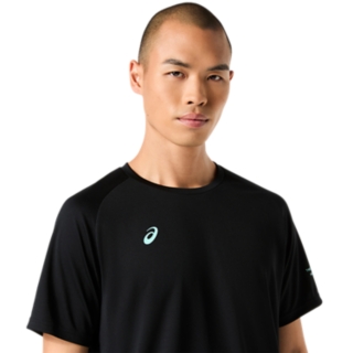 ドライロゴグラフィックTシャツ | Performance Black/Illuminate Mint