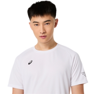 ドライロゴグラフィックTシャツ | Brilliant White | 【ASICS公式】