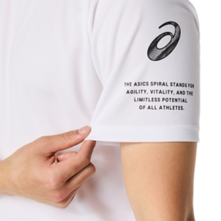 ドライロゴグラフィックTシャツ | Brilliant White | 【ASICS公式】