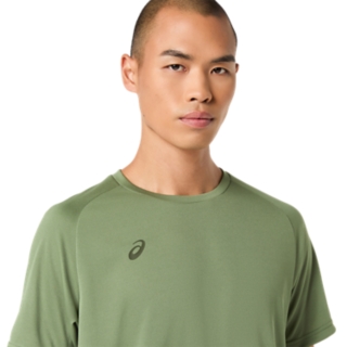 ドライロゴグラフィックTシャツ | Moss | 【ASICS公式】