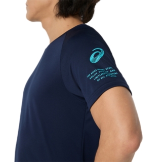ドライロゴグラフィックTシャツ | Midnight | 【ASICS公式】