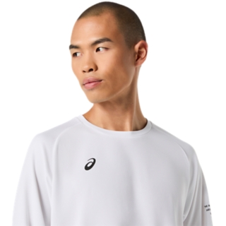 ASKYY シャツ長袖 ドライロゴグラフィック長袖シャツ | Brilliant White | 【ASICS公式】