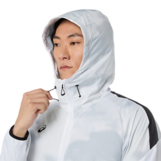 裏トリコットウインドブレーカーフーディー | Brilliant White