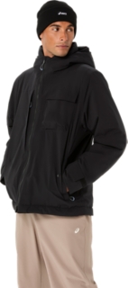 はっ水パッファージャケット, Performance Black 3
