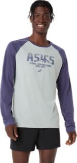 Light Grey Heather/Indigo Fog