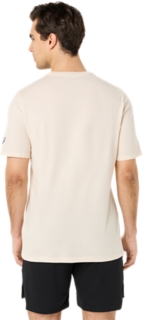 ASICS HERITAGE TEE, Oatmeal Heather 2