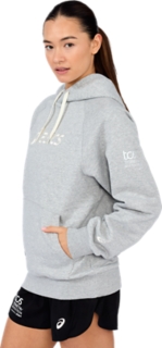 SM26 ASICS LOGO FLEECE PULL OVER HOODIE, Image 5 of 11