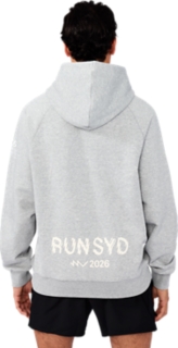 SM26 ASICS LOGO FLEECE PULL OVER HOODIE, Image 4 of 11