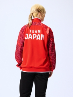 TEAM JAPANポディウムトラックジャケット (JOC), Fiery Red 2