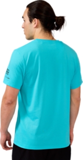 SM26 ASICS SPIRAL RELAXED TEE - RUN SYD GEO, Image 2 of 5