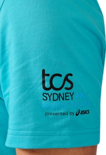 SM26 ASICS SPIRAL RELAXED TEE - RUN SYD GEO, Image 5 of 5
