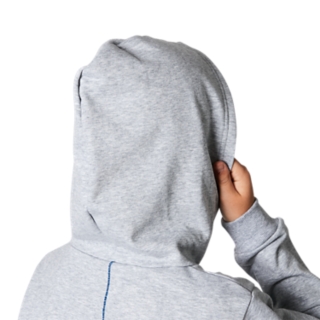 B FT GPX FZ HOODY | Kids | Stone Grey Heather | ASICS UK