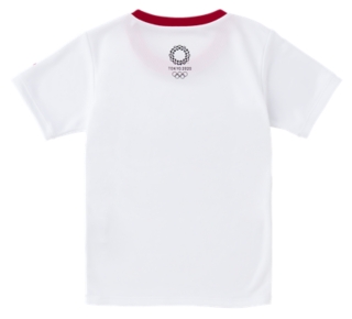 Kids Tシャツ 東京オリンピックマスコット ホワイト ラグビー キッズ Tシャツ ポロシャツ Asics