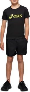 ASICS BOYS TENNIS SHORT - Sports shorts - performance black/black 