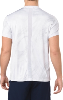 Asics white store t shirt