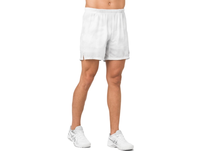 Club Graphic Short | Brilliant White | Shorts | ASICS