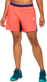 Alternative image view of CLUB M 7IN SHORT, FLASH CORAL/PEACOAT