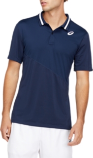 Men's CLUB POLO SHIRT | Peacoat/Peacoat | Mens Tennis Clothing