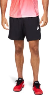 Australian Ace Lines 7in Men's Tennis Shorts - Blu Navy