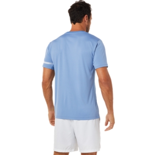 MEN'S LA MARATHON SHORT SLEEVE, Asics Blue, T-Shirts & Tops