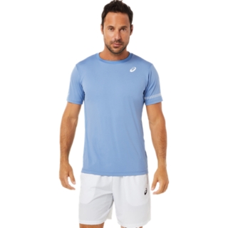 T-Shirt ASICS Running Homme CORE SS TOP Bleu ALBI RUN URBAIN 2023