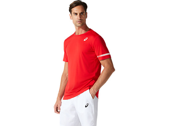 COURT M SS TEE CLASSIC RED