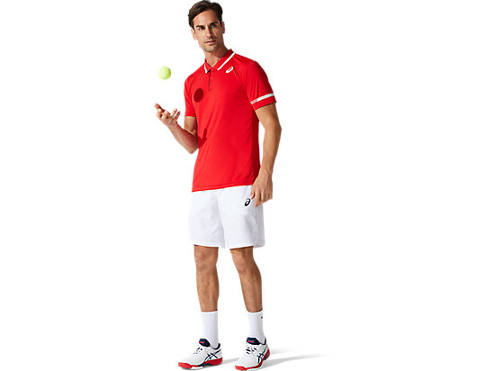 COURT M POLO SHIRT CLASSIC RED