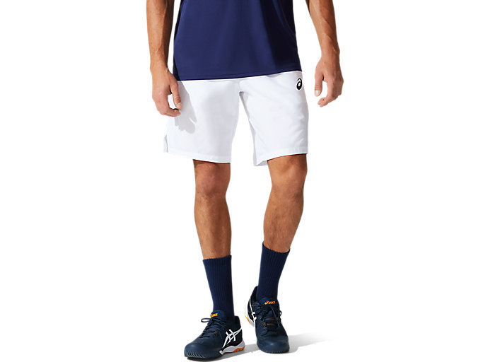 Image 1 of 4 of Men's Brilliant White COURT M 9IN SHORT Men's Sports Shorts