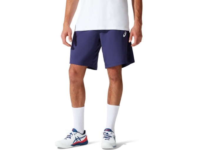 Short Homme Asics Core Court 18 cm bleu marine