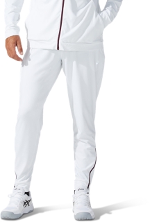 LACE IT Men White Brand Logo Print Sports Track pant(10007)