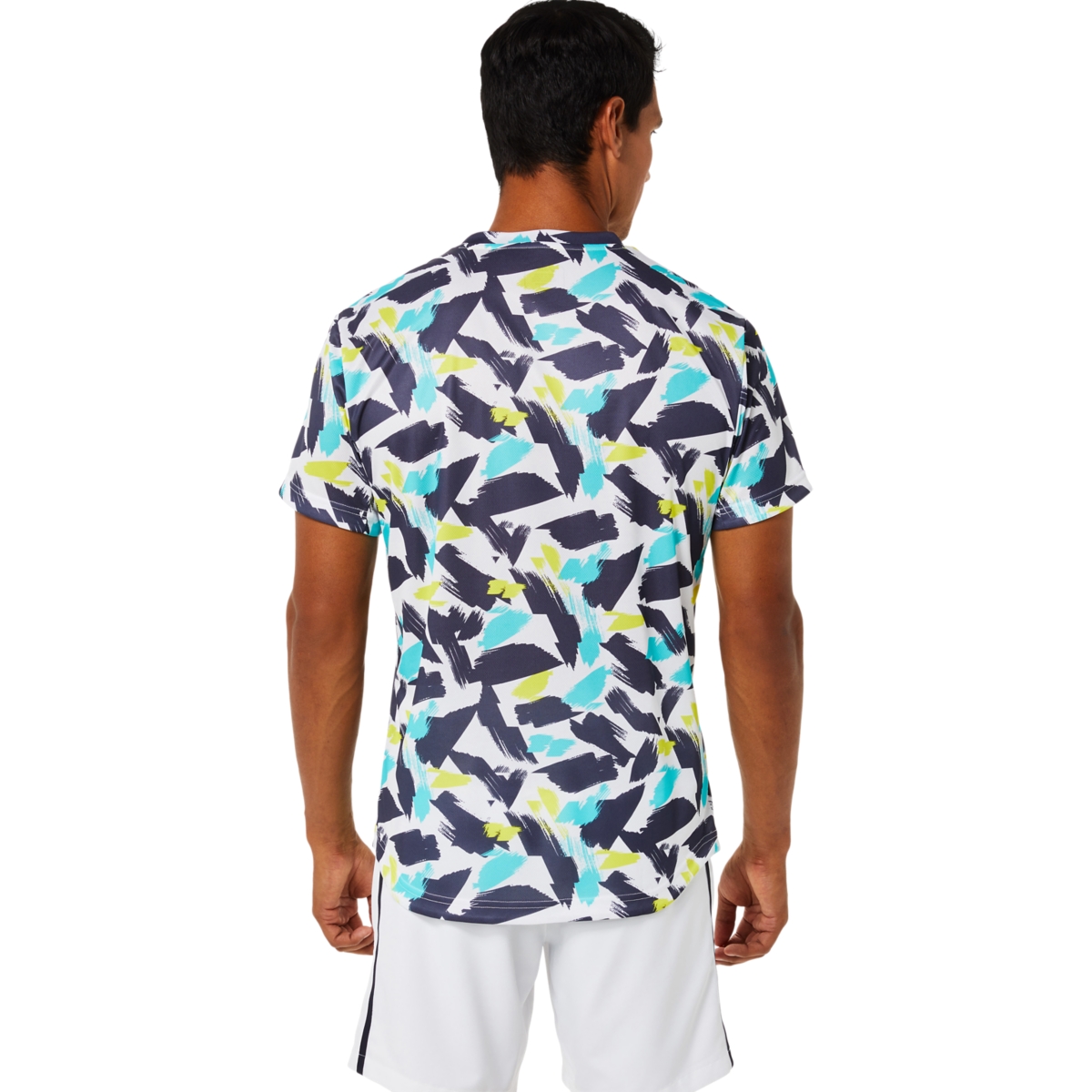 ASICS Men's MATCH GRAPHIC Short Sleeve TOP Tennis Apparel