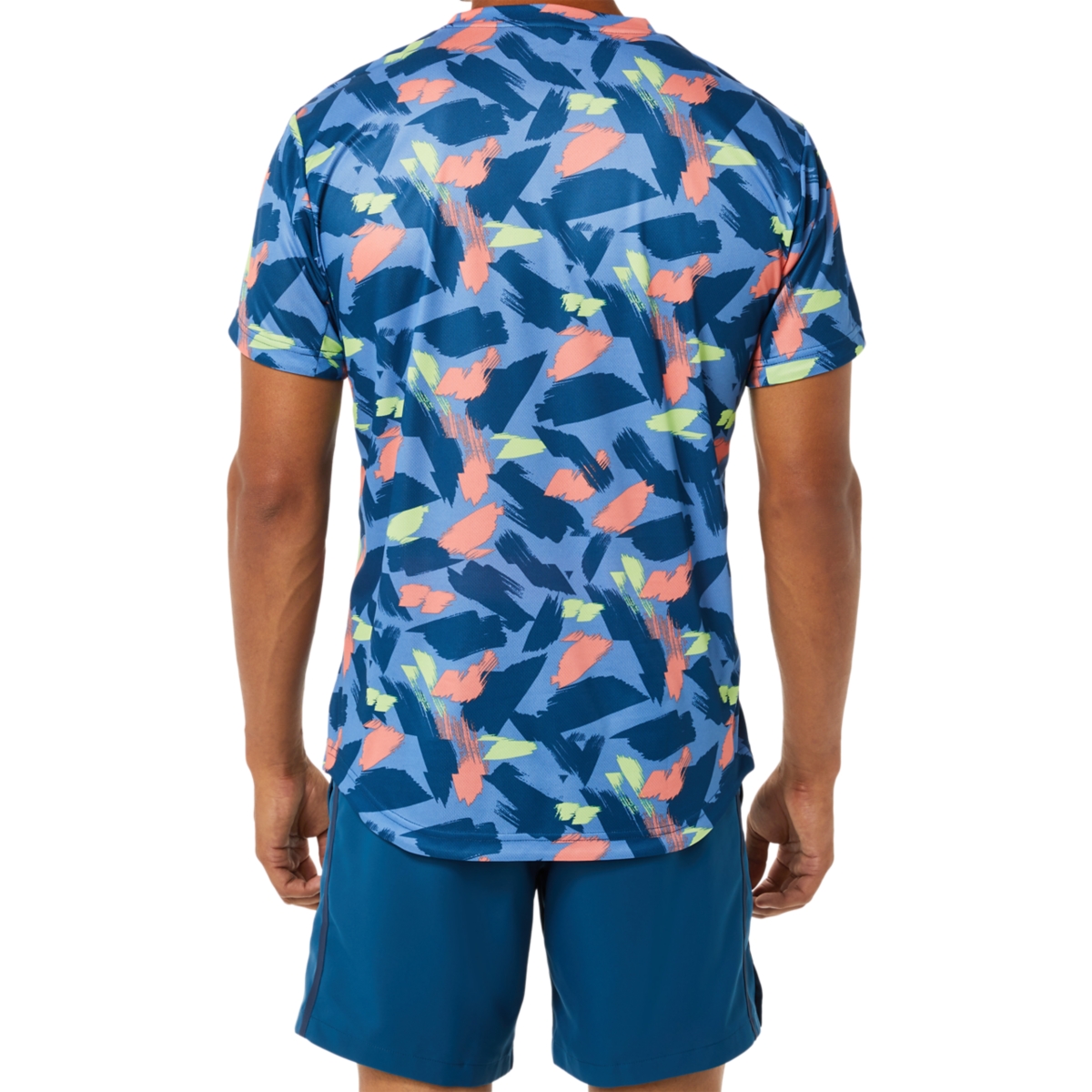 ASICS Men's MATCH GRAPHIC Short Sleeve TOP Tennis Apparel